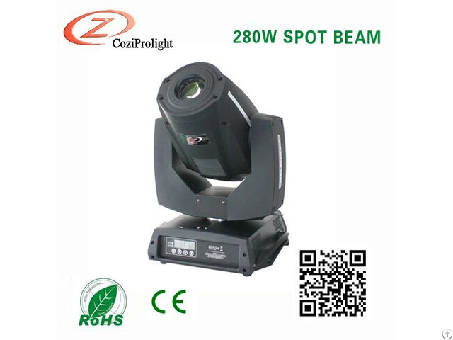 Moving Head 280 W Beam Spot Wash Sharpy Light