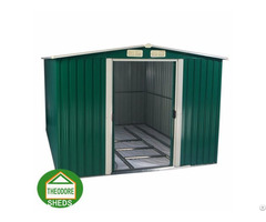 Garden Metal Shed Apex Roof 6 X8 Ft
