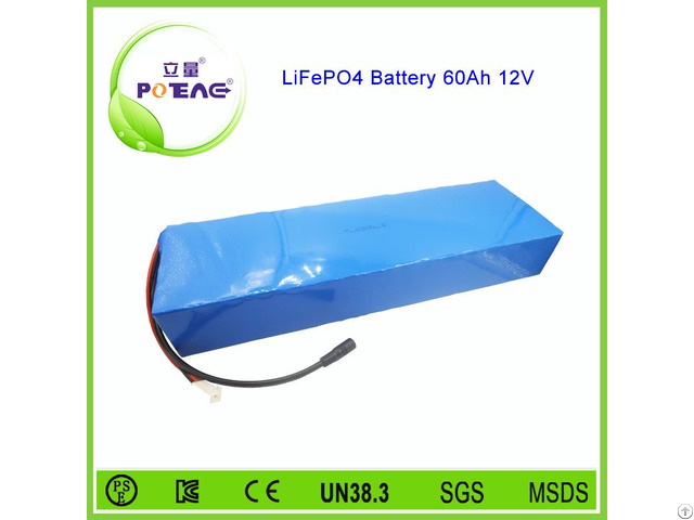 China 26650 Cell 12v 60ah Lifepo4 Battery For Solar Garden Lighting