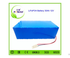 Long Cycle Life 26650 Lifepo4 12v 30ah Battery Pack