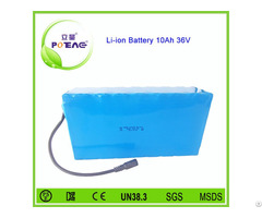 Cylindrical 11s3p 26650 36v 10ah Lithium Battery Pack