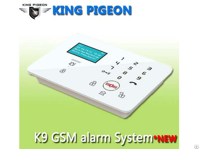 Gsm 3g Touch Keypad Alarm System