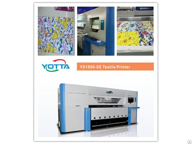 Yd1800 Se Textile Printing Machine For Clothing T Shirt