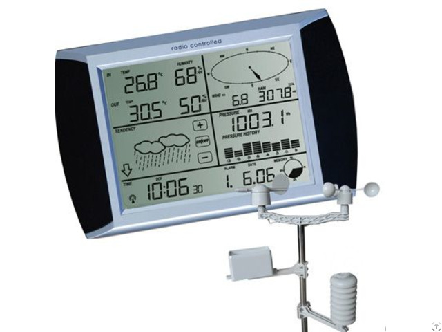 Touch Display 433mhz Wireless Weather Station Support Mac Os