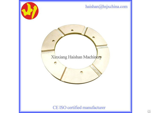 Fine Finish Copper Alloy Thrust Bearing Plate