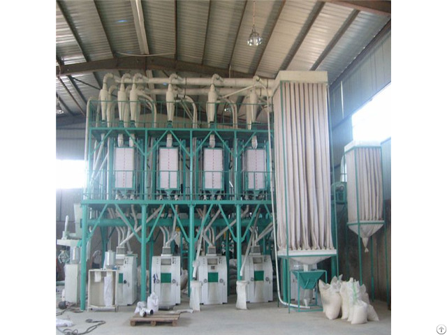 High Quality 50t 24h Maize Mill Machine