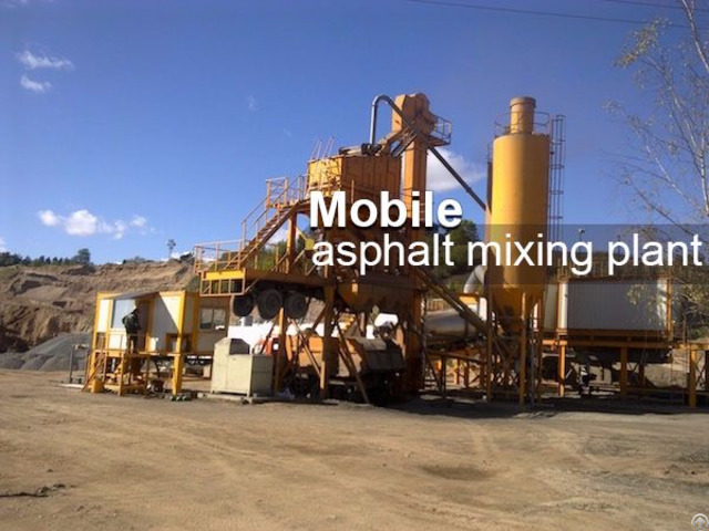 Ylb1500 Mobile Asphalt Mixing Plant