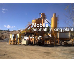 Ylb1500 Mobile Asphalt Mixing Plant