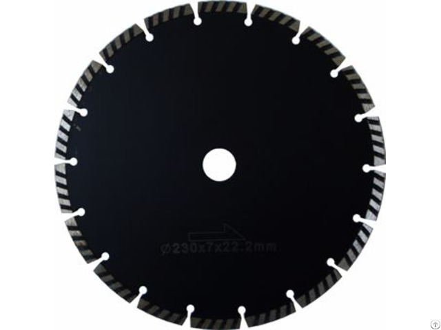 Segmented Turbo Diamond Blade