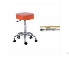 Stainless Steel Round Stool With Foam Seating