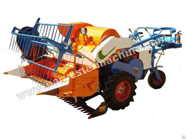 Driving Type Small Rice Combine Harvester