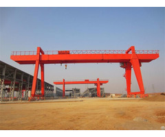 Double Girder Gantry Crane Design Machine 10 500 Ton