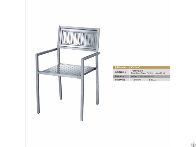 Stainless Steel Dining Chair