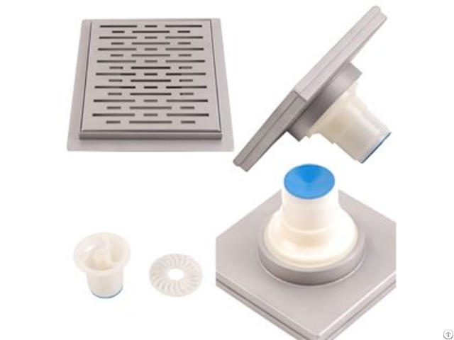 Square Pan Stainless Steel Shower Drain