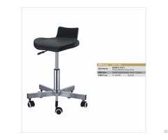 Pu Office Chair Stainless Steel Height Adjustable Stool