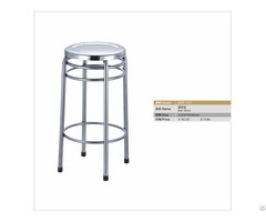 Stainless Steel Round Bar Stool