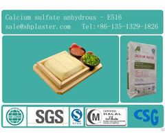 Food Grade Calcium Sulfate Dihydrate Superfine For Tofu