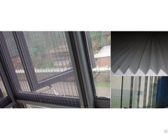 Pleated Mesh Window Screen Panels