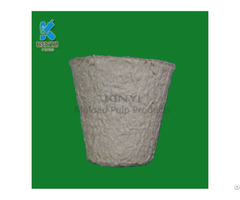 Disposable Recycled Fiber Pulp Biodegradable Flower Planters