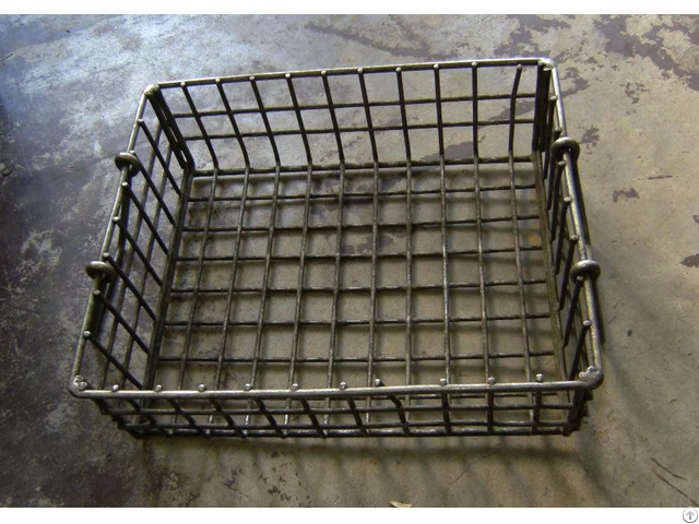 Chrome Plated Steel Wire Basket