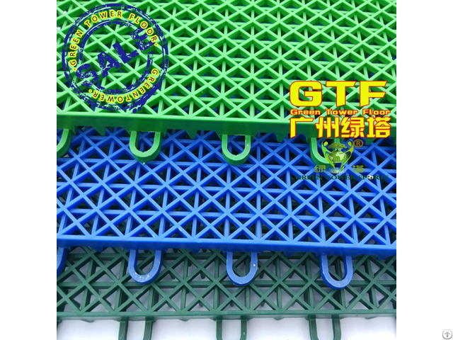 Plastic Interlocking Tiles For Outdoor Sports