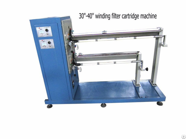 Pp Yarn Winding Filter Cartridge Making Machine