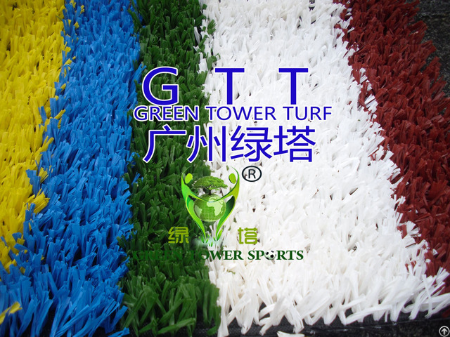 Running Track Colorful Artificial Turf