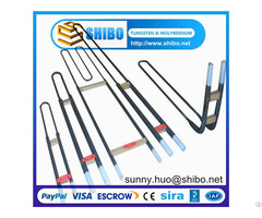 U Shape 1800grade Mosi2 Heating Elements For Furnace And Ovens