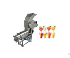 Industrial Screw Type Fruits And Vegetables Juice Making Machine