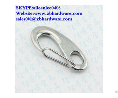 Stainless Steel Safety Hook With Latch Industrial Snap Hooks