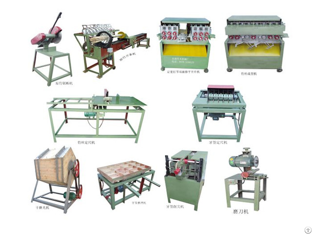 Semi Automatic Bamboo Toothpick Production Line