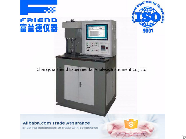 Automatic Four Ball Tester Lubricants Oil Extreme Pressure And Abrasion Resistance Test Equipment