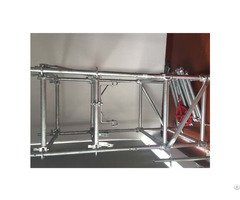 Galvanized Steel Ringlock Scaffolding System For Construction