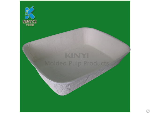 Disposable Composable Paper Pulp Molded Riceseedling Tray Container