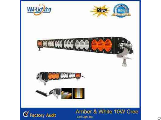 Multi Color 22inch 120w Amber Led Light 4x4