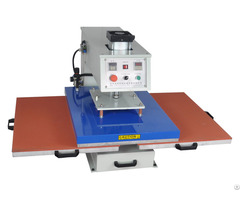 Dual Double Sided Heating Plate Heat Press Transfer Sublimation Machine For Tshirt Diy Printing