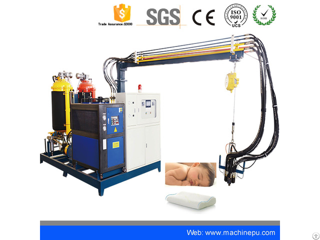 High Pressure Pu Polyurethane Pipe Insulation Moulding Foam Machine