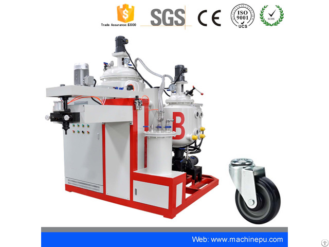 Low Price Polyurethane Pu Elastomer Casting Machine For Absorber