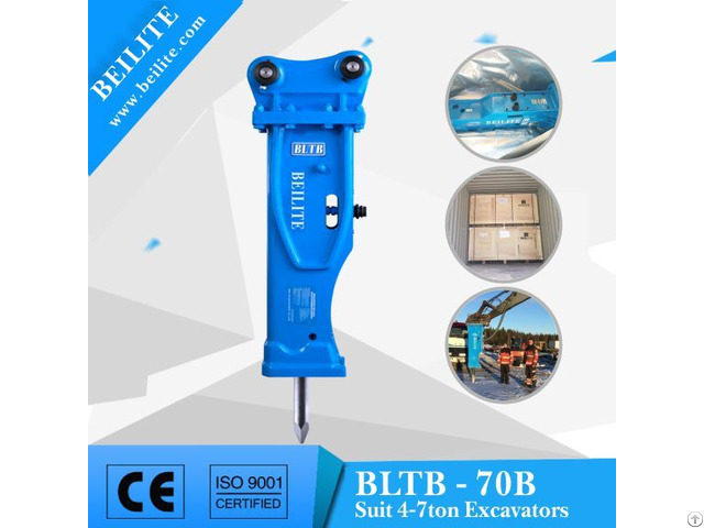 Bltb70b Low Noise Mini Excavator Hydraulic Breaker