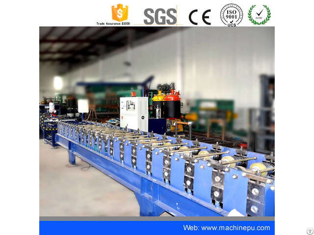 Continuous Polyurethane Foam Wall Insualtion Pu Sandwich Panel Production Line