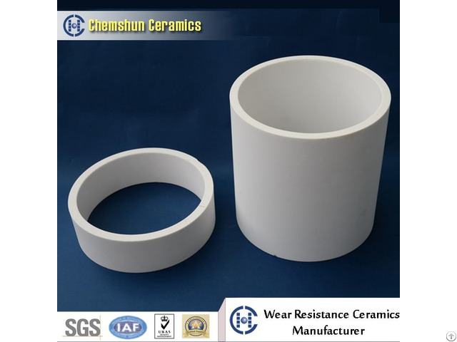 Wear Resistant Alumina Ceramic Cylinder Iso Pressed With Size 500mm