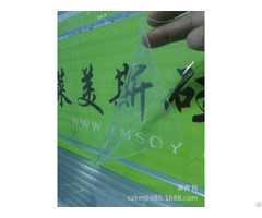 Milky White Silicone Coated Release Transparent Clear Pet Film