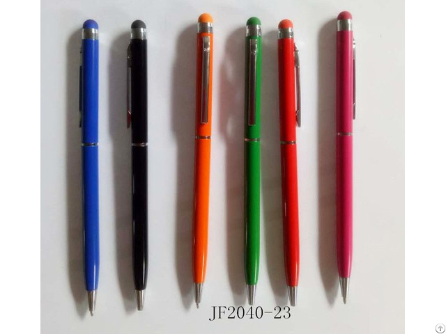 Slim Stylus Cross Refill Ball Point Metal Pen Jf2040 23