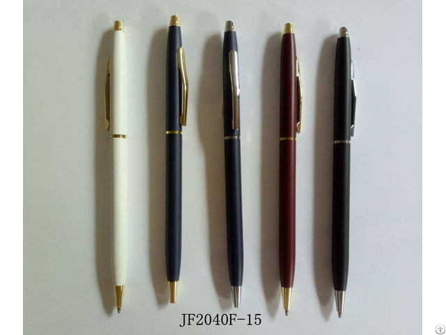 Slim Hotel Pen Jf2040f-15 Parker Refill Ball Point