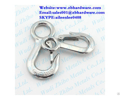 Stainless Steel Crane Lifting Safety Hook With Large Open