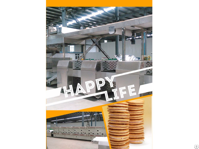 Factory Newest Design Low Cost Sandwich Biscuit Machine