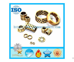 Solid Bronze Bushings And Plates Sliding Plate Self Lubricating Bushes
