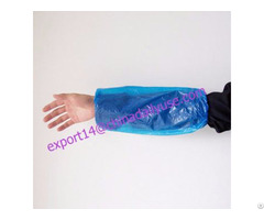White Blue Oversleeve Disposable Plastic Pe Ldpe Sleeve Cover