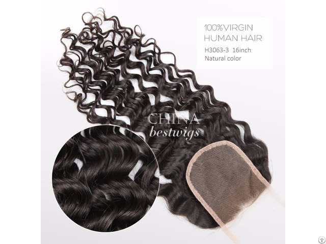 Swiss Lace Closure 130 Percent Density