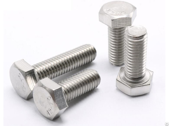 Full Thread Stainless Steel Hex Bolt Din 933 Astm A325